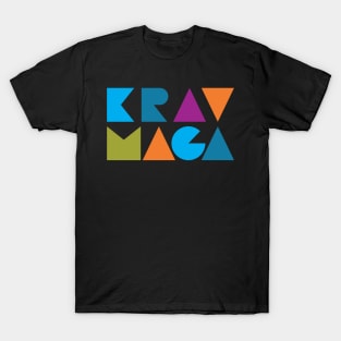 Krav Maga Rainbow Blocks T-Shirt